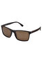 Uv400 Polarized Brown Men's Sunglasses 1320 C5454M - Flexible and Durable Frame - 2