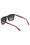 Matte Black Red Men's Sunglasses with Polarized Lenses with Uv400 Protection 1317 C0155M - 3