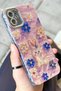 iPhone 11 Flower Compatible Patterned Glossy Stylish Hologram Paint Case with Self Lens Protection - 3