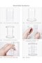 Diamond Pattern Rotating Makeup Organizer | 360° Spinning Acrylic Storage Case for Vanity & Bathroo - 4