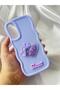 Samsung Galaxy A05 Colorful Heart Ribbon Detailed Glittery Wavy Sweety Case