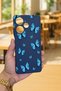 Infinix Hot 30 - Blue Butterfly Patterned Silicone Shock-Absorbing Classic Protective Rubber Case - 2