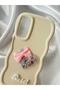 Samsung Galaxy A05 Colorful Heart Ribbon Detailed Glittery Wavy Sweety Case - 3
