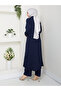 Buttoned Plus Size Tunic Shirt Pants Aerobin Double Set with Sequin Detail - 2