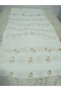 Handcrafted Needle Embroidered Prayer Cover Dowry Cover Mevlit Headscarf Crepe Fabric 145X75 cm