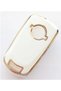 Opel Vectra C Sustalı Box White Auto Key Remote Case Cover Auto Keychain - 3