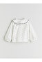 Baby Collar Polka Dot Girl's Blouse - 3