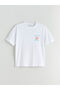 Trendlucky Oversized Women's Ribbed T-Shirt with Printed Difference - 5