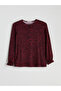 Plus New Season Large Size Crew Neck Patterned Blouse - 7