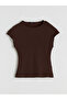 Xside Crew Neck Textured Women's Bodysuit - 5
