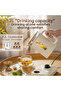 1.2L Electric Glass Kettle with Temperature Control – Tea Infuser Health Pot for Home Use - 4