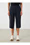 Elastic Waist Modal Blend Women's Capri - 2