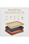 Valet Tray for Men & Women – Leather Tray Organizer | Bedside, Nightstand, Office Desk Organ - 3