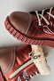 Premium Quality Lace-Up Warm Furry Waterproof Children's Boots - 3