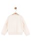 Baby Girl Nancy Sweat 1-4 Years Cream 39609 - 2