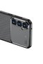 Galaxy S23 Fe Case with Camera Protection Carbon Pattern Lux  Silicone + Nano Screen Protector - 6