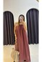 Rope Strap Chiffon Dress - 6