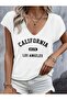 California Printed Women's Oversize Sleeveless T-Shirt