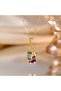 Airplane Camera Travel Themed Necklace, Stewardess Pilot Holiday Gift - 3