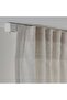 VIDGA Single Track Rail, Included Ceiling Fittings/White, 140 cm - 3