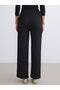 Lcwaikiki Basic Elastic Waist Textured Women's Pants - 5