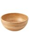 BLANDA MATT Serving bowl, bamboo, 28 cm
