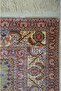 Hand-Woven Family Prayer Rug with Mihrab Design in Pure Silk, Kayseri Carpet 72X109 cm (0.79 m²) - 6