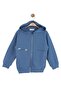 Boy's Freedom Zippered Cardigan Blue Age 4-8 49506