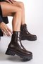 Loraventha Women's Boots 00122002 Brown Rustic - 3