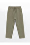 Lcw Kids Green Elastic Waist Boys' Jogger Sweatpants