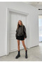 New Season Bomber Oversize Women's Leather Jacket - 3