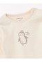 Lcw Baby Pink Crew Neck Baby Girl Snap Fastener Bodysuit Pack of 2 - 5