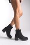 Elorinith Women's Boots 0012561 Black Suede - 4