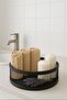 Elis Metal Basket 30 cm X 11 cm Bathroom Organizer Organizer Basket Towel Luxury Modern Stylish Design - 7