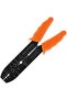 Wire Stripper Crimping Tool with Comfort Grip Handle, Black and Orange - 2