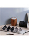 3 Compartment Travel Glasses Case Eyeglasses Case Travel Bag Organizer - 5