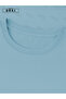 Power Fit - Plus Size Light Blue T-Shirt & Black Pants Tracksuit Set - 4