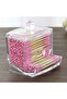 3 Piece Makeup Organizer Set with Disc Cotton Pad, Ear Cotton Pad, Daisy (Lipstick, Nail Polish, Pen, Brush) - 8
