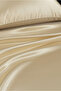 Cream Silk Satin Pillowcase 50 X 70 Set of 2 - 2