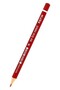 Jumbo Red Pencil 6 Pieces Red Cap Pencil Triangle Red Color Lead Pencil My First Pencil - 4