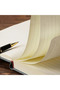 A5 Notebook - English Leather Cover with Magnetic Closure, Red Line, Dated Pages - 6