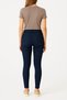 Aynur Navy Blue Women's Jean Narrow Leg High Waist Lycra Skinny Jeans - 2