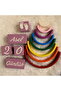 Wooden Memory Cube Rainbow Set of Two Decor Photo Shoot - 2
