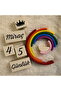 Wooden Memory Cube Rainbow Set of Two Decor Photo Shoot