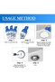 Drain Cleaner Foam - Powerful Sink & Drain Cleaner, Deodorizer, 2-Pack - 2