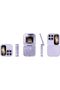 I17pro Mini Flip Phone Keypad Non-smartphone Elderly Phone (Purple) - 2