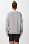 Basic Seasonal Modal Sweatshirt Len0026 Stone Gray - 5