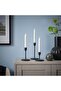 NEJLIKSYREN Unscented chandelier candle, natural, 19 cm - 6