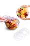 Flexible Bowl Cover - 20 Pieces, Fits up to 25 Cm, Reusable Plate Cover 722079 - 2