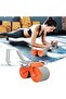 Automatic Rebound Ab Abdominal Exercise Roller Core Exercise Equipment for Home Workouts Wi - 7